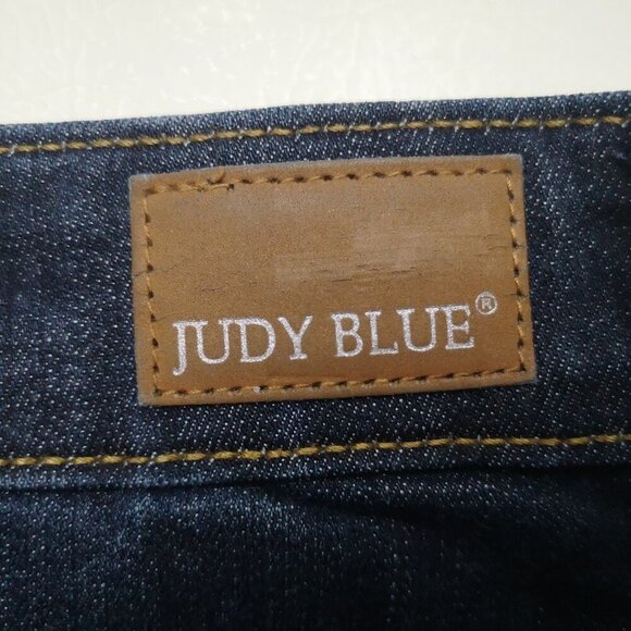 Judy Blue Los Angeles Ladies Size 11/30 Dark Wash Skinny Fit Jeans - Picture 5 of 15